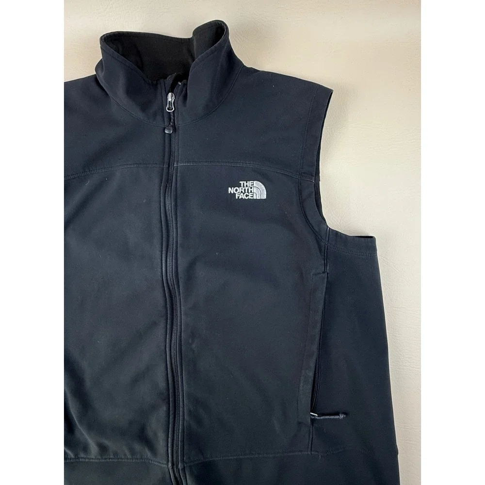 Outdoor Softshell Vest Full Zip Black XL The North Face Apex
